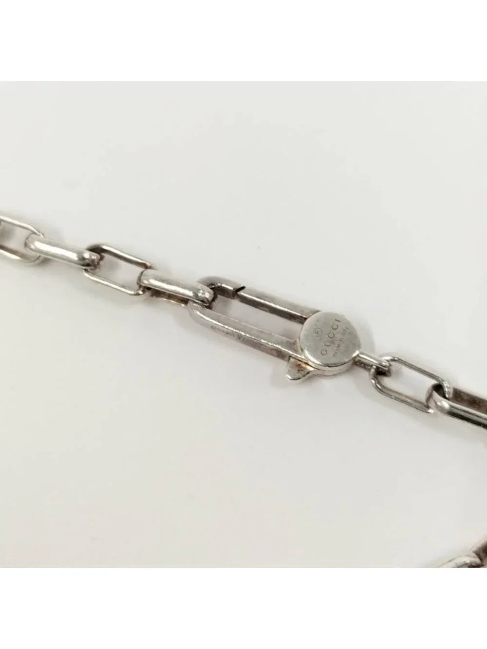 Gucci Interlocking Bracelet Silver